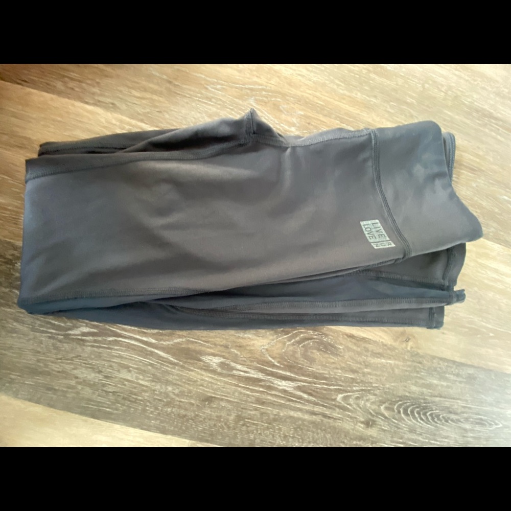 Aero- gray mesh leggings long